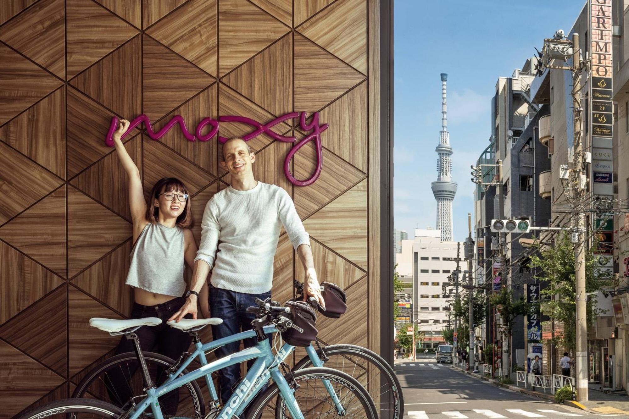 Отель Moxy Tokyo Kinshicho Экстерьер фото